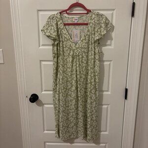 Lularoe Chaylin Ruffle Sleeve Vneck Dress Retail